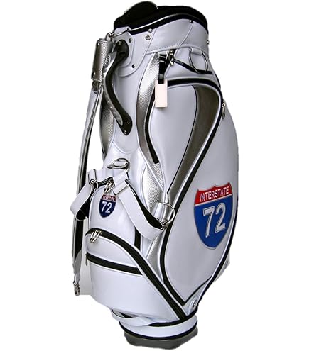 Amazon | オリジナルキャディバッグ FIREモデル（ホワイト／ゴールド